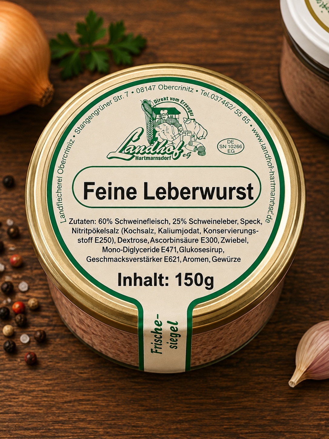 Feine Leberwurst aus dem Onkel Fritz Laden